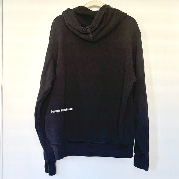 Helmut Lang Men L 100% Cotton Hoodie Sweatshirt $730 Value - Picture 4 of 6